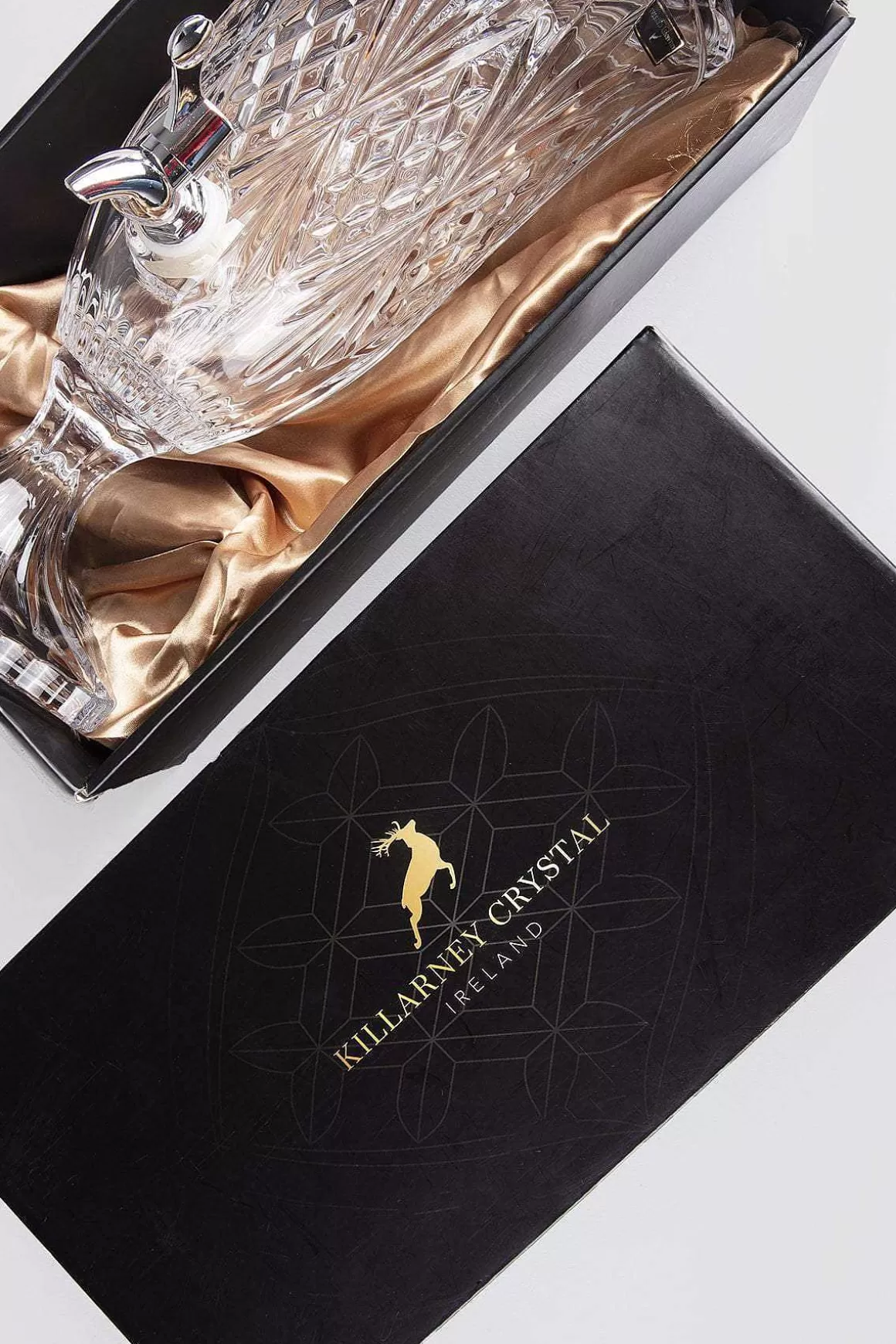 Killarney Crystal Glass Drinks Dispenser Best Sale