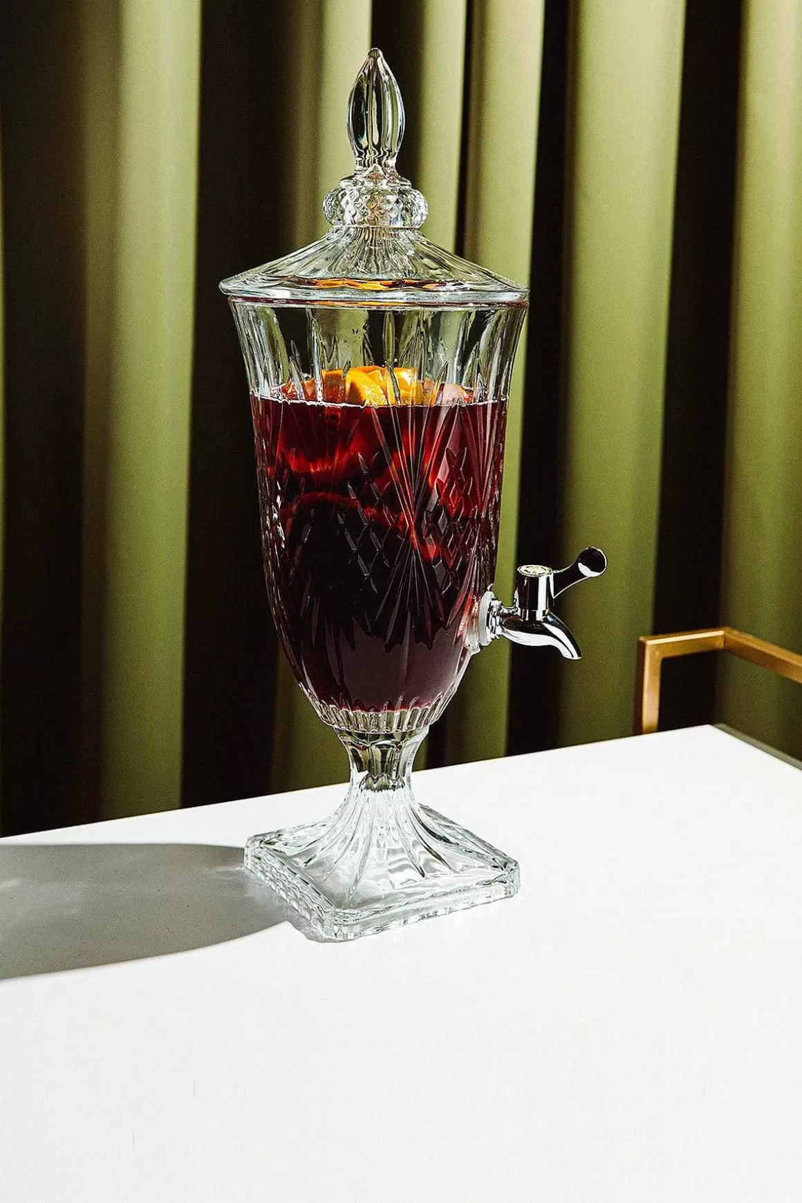 Killarney Crystal Glass Drinks Dispenser Best Sale
