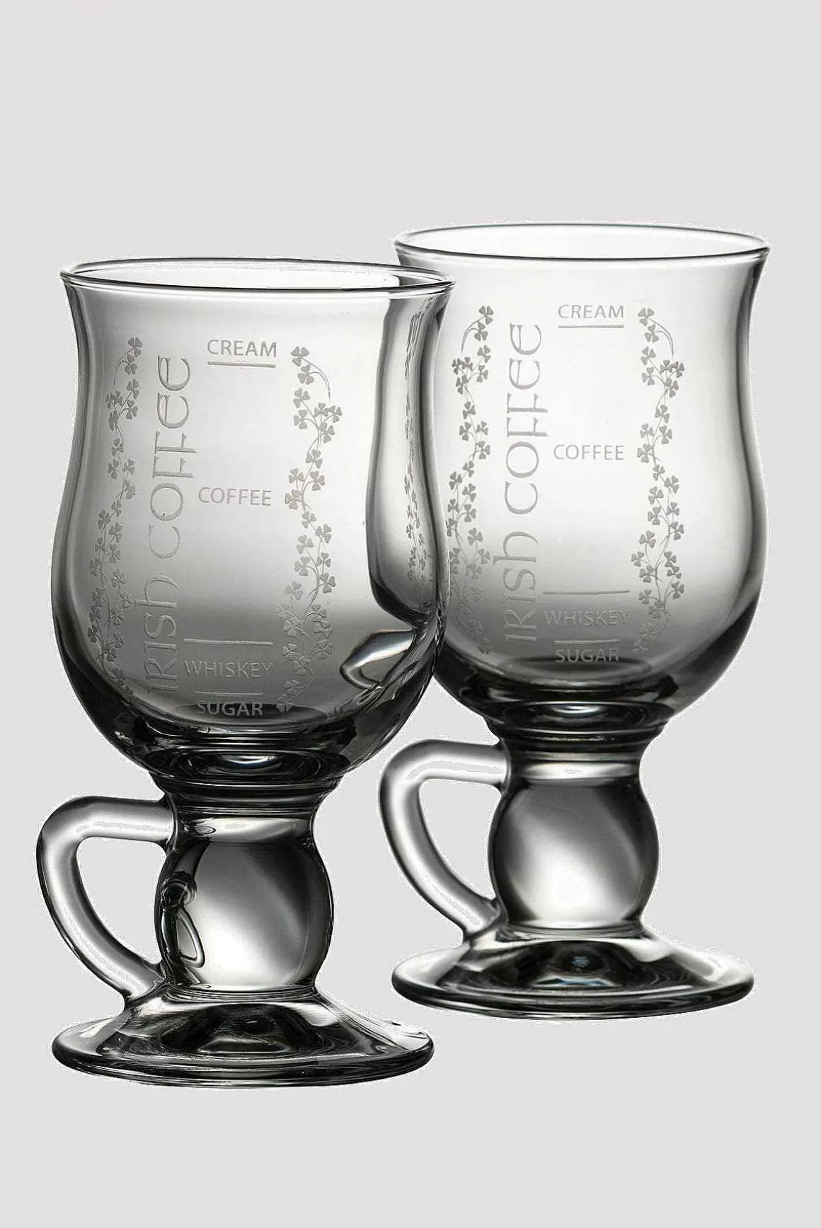 Galway Crystal Glass Irish Coffee Set Fashion