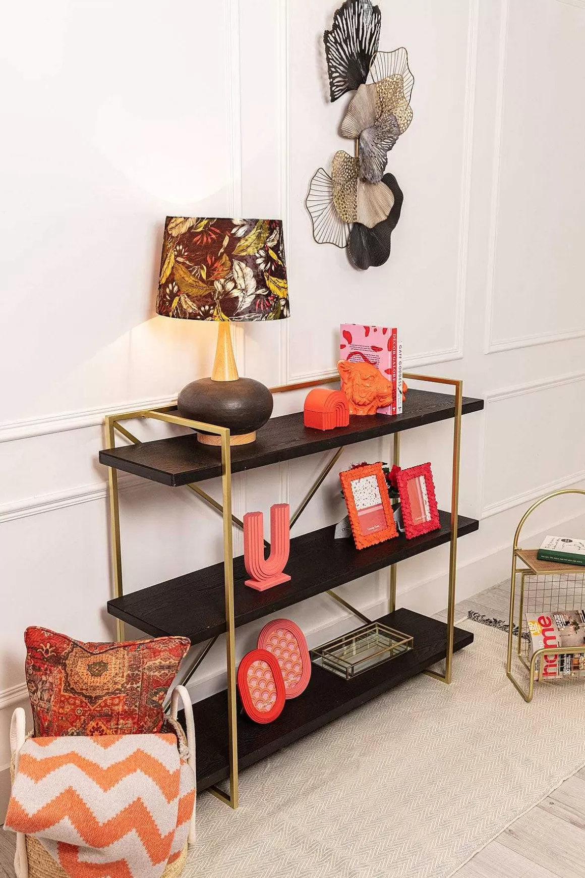 Carraig Donn HOME Gold And Black Console Table Sale