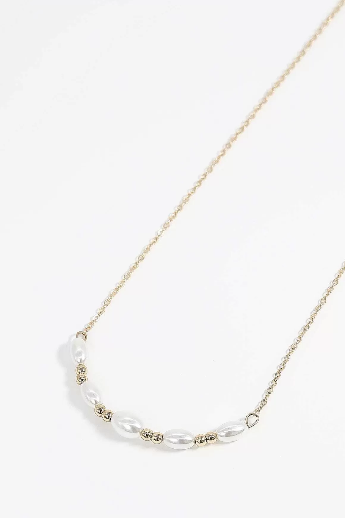 Soul Jewellery Gold And Pearl Necklace Sale