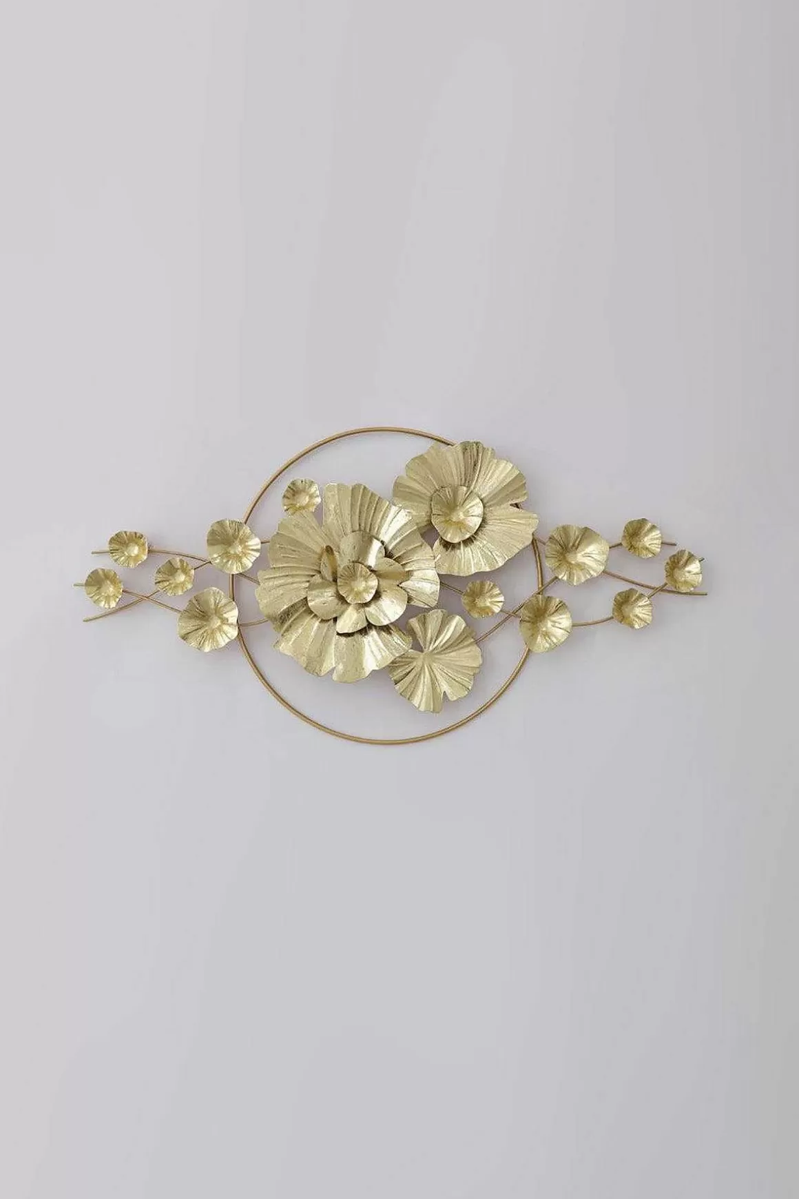 Carraig Donn HOME Gold Floral 3D Wall Decor Clearance