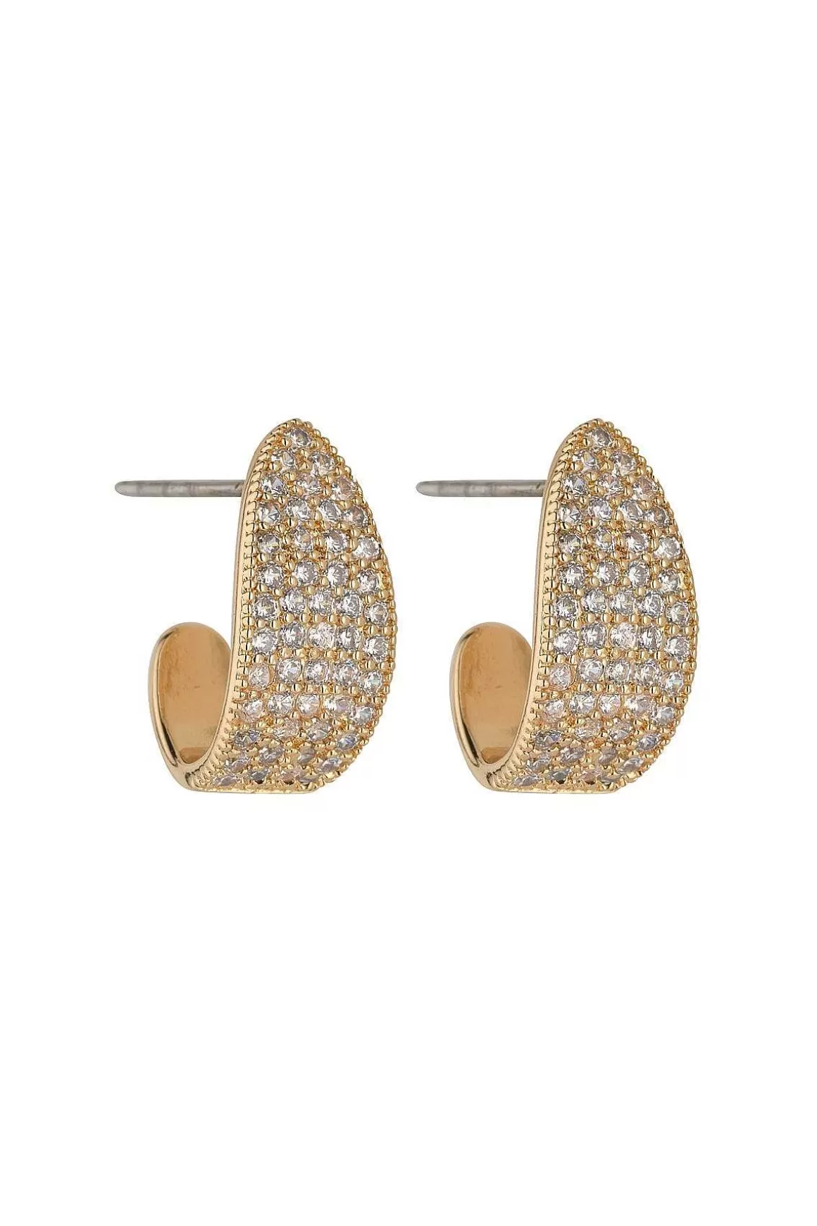 Knight & Day Gold Mini Hoops Clearance