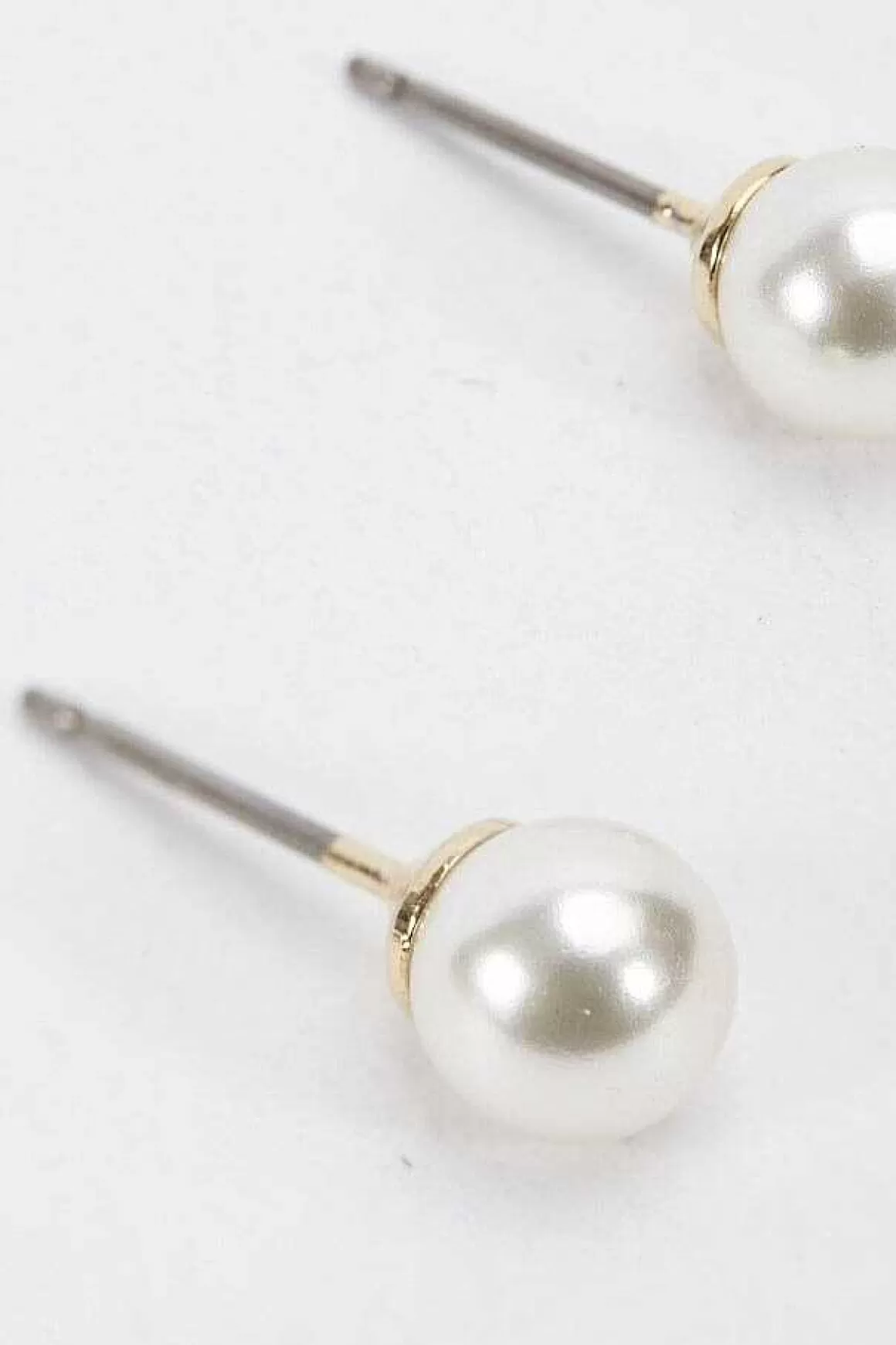 Soul Jewellery Gold Tone Stud Earring Clearance