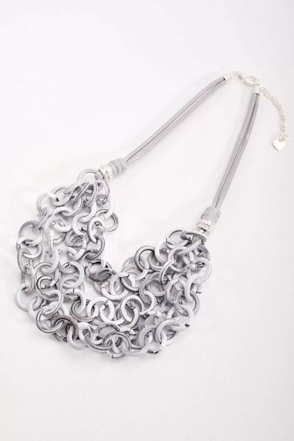 Soul Jewellery Grey Loop Chain Necklace Fashion