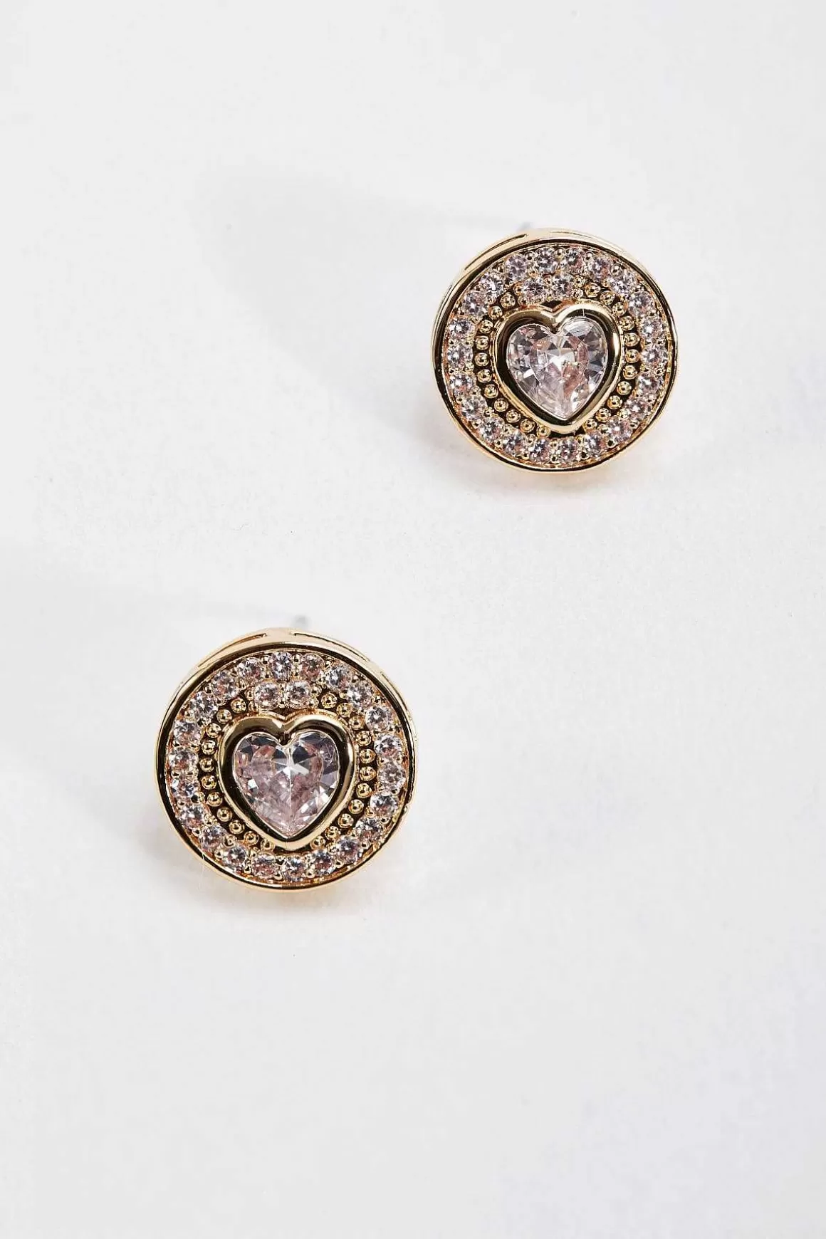 Soul Jewellery Heart Shaped Diamond Earrings Online