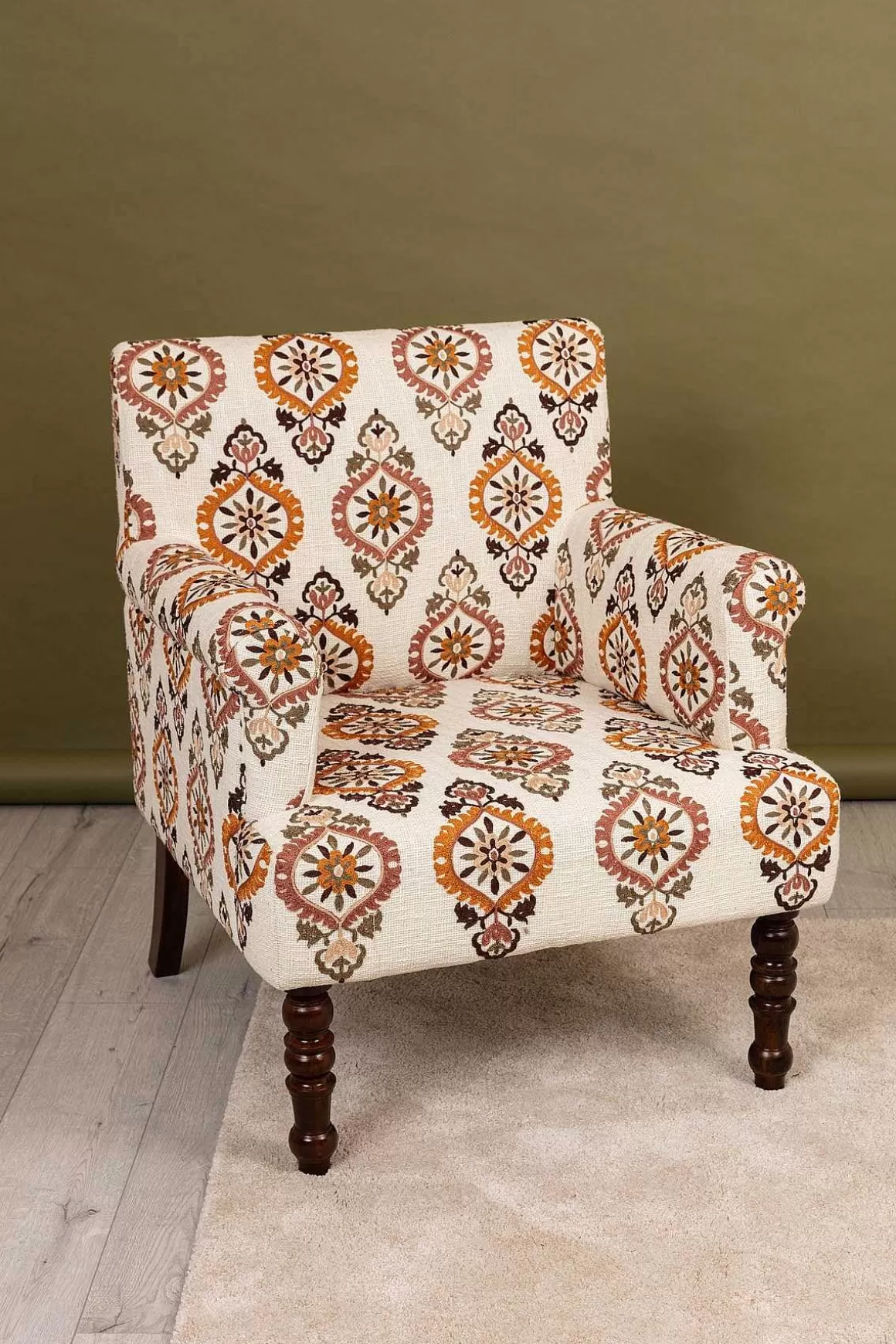 Carraig Donn HOME Henry Embroidered Chair Hot
