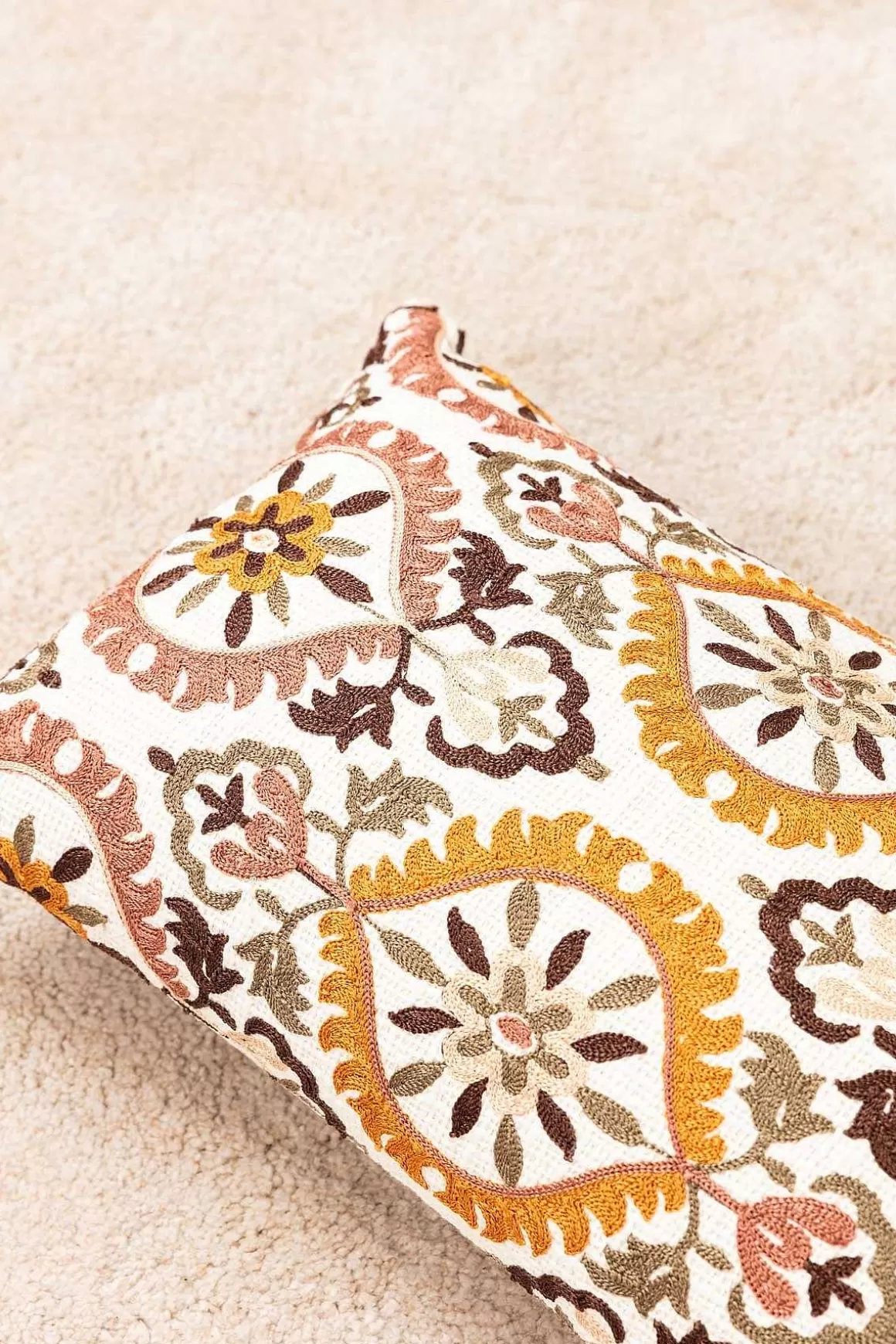 Carraig Donn HOME Henry Embroidered Cushion New