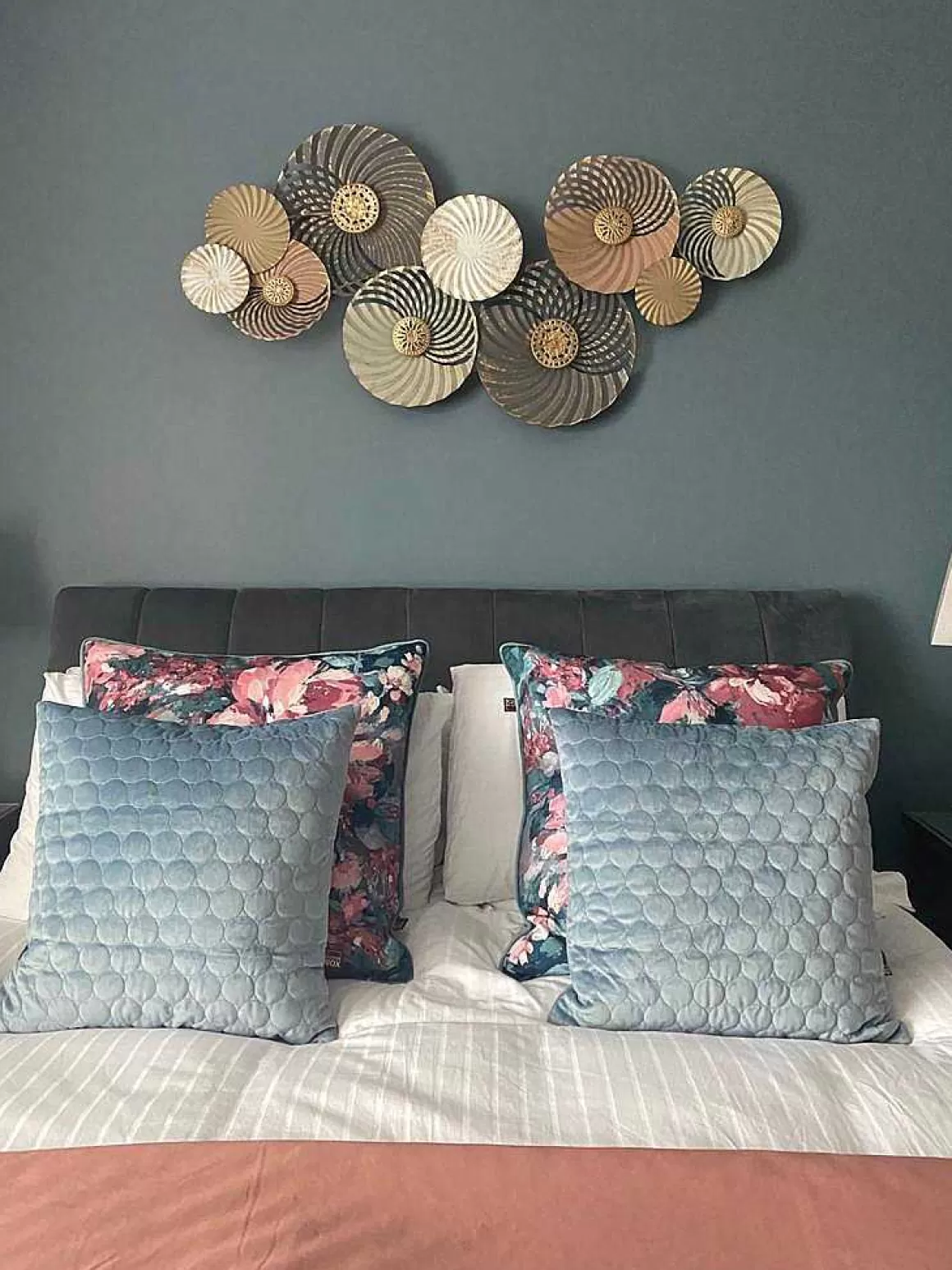 Scatter Box Indie 58X58Cm Cushion In Blush And Sage Outlet