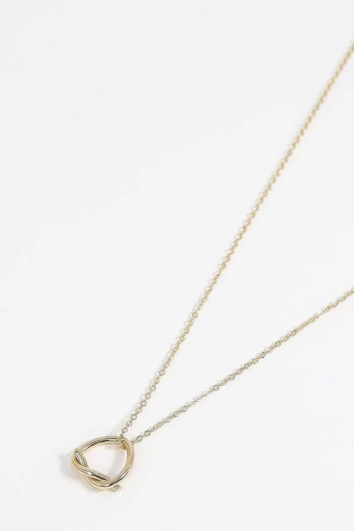 Soul Jewellery Knot Pendant In Gold Sale