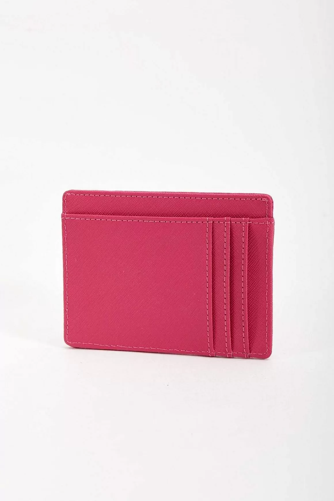 SOUL Accessories Leather Card Holder In Fuchsia Best