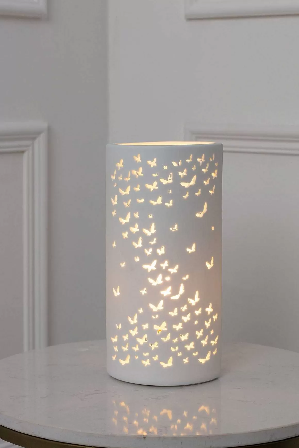 Carraig Donn HOME Led Butterfly Table Lamp New