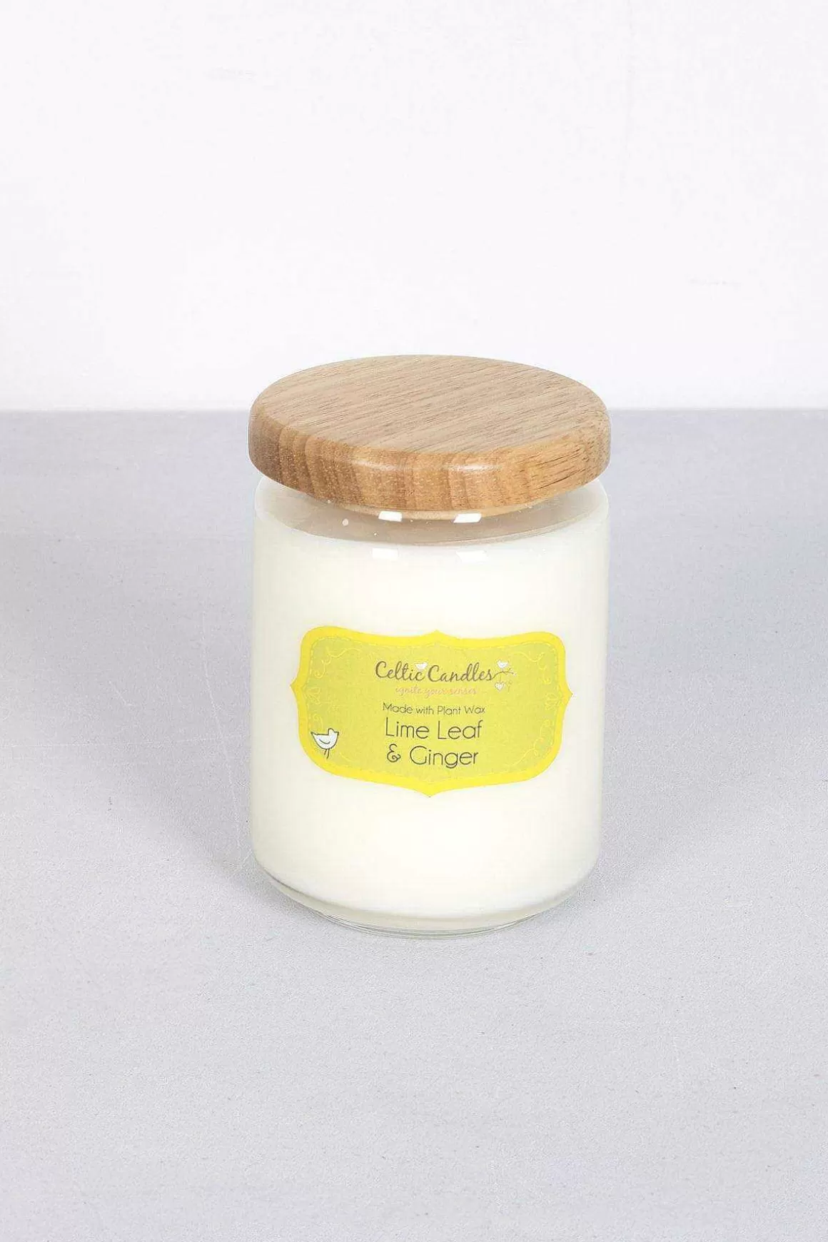 Celtic Candles Lime Leaf & Ginger Large Candle Jar Hot