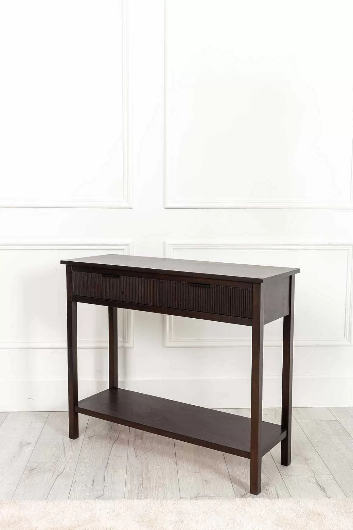 Carraig Donn HOME Lisbon Dark Wood Console Table Best Sale