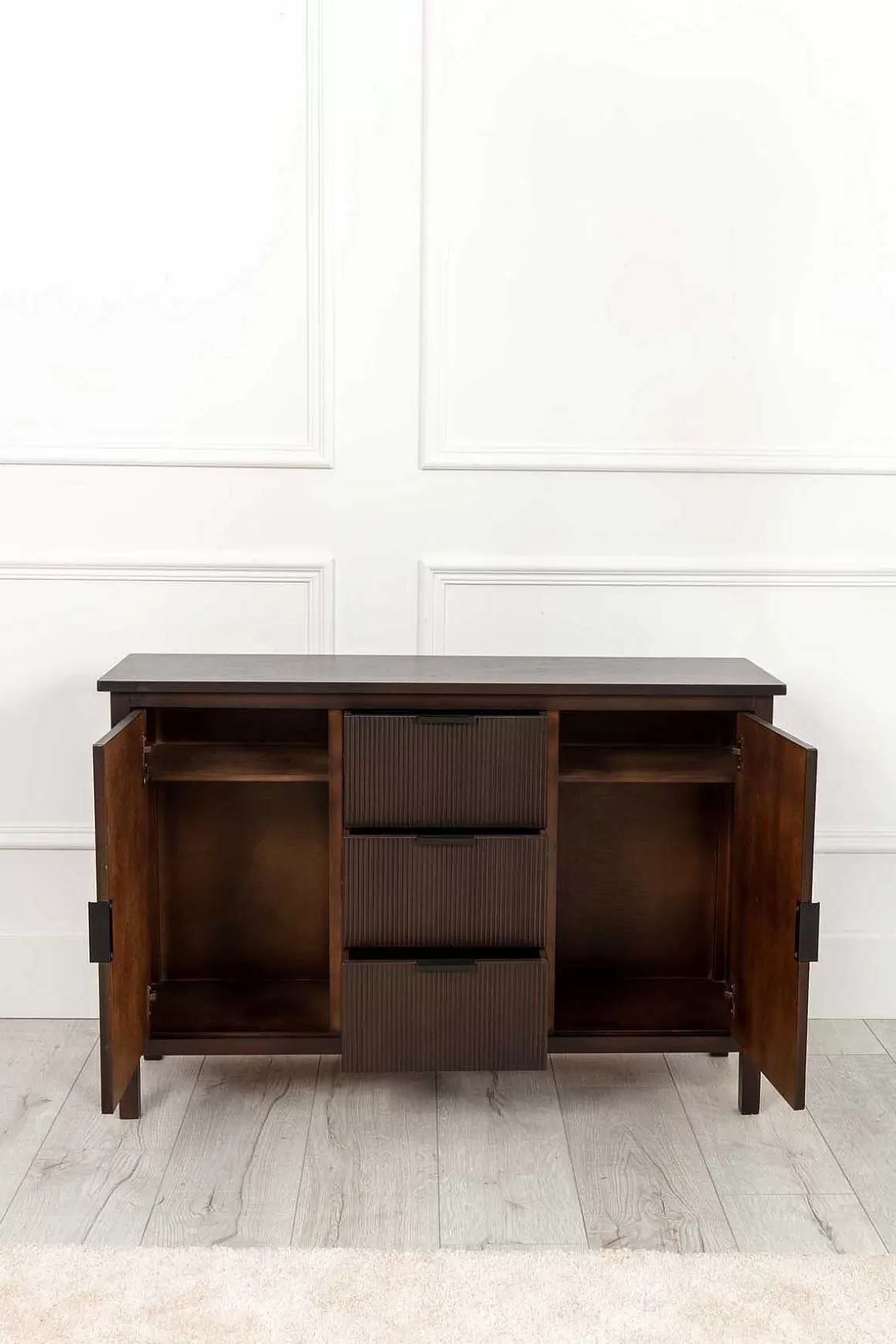 Carraig Donn HOME Lisbon Dark Wood Sideboard Online