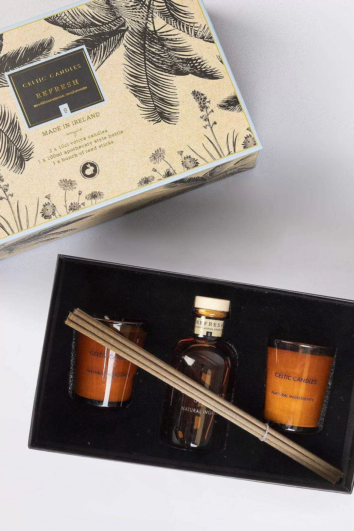 Celtic Candles Mini Gift Set Refresh Best Sale