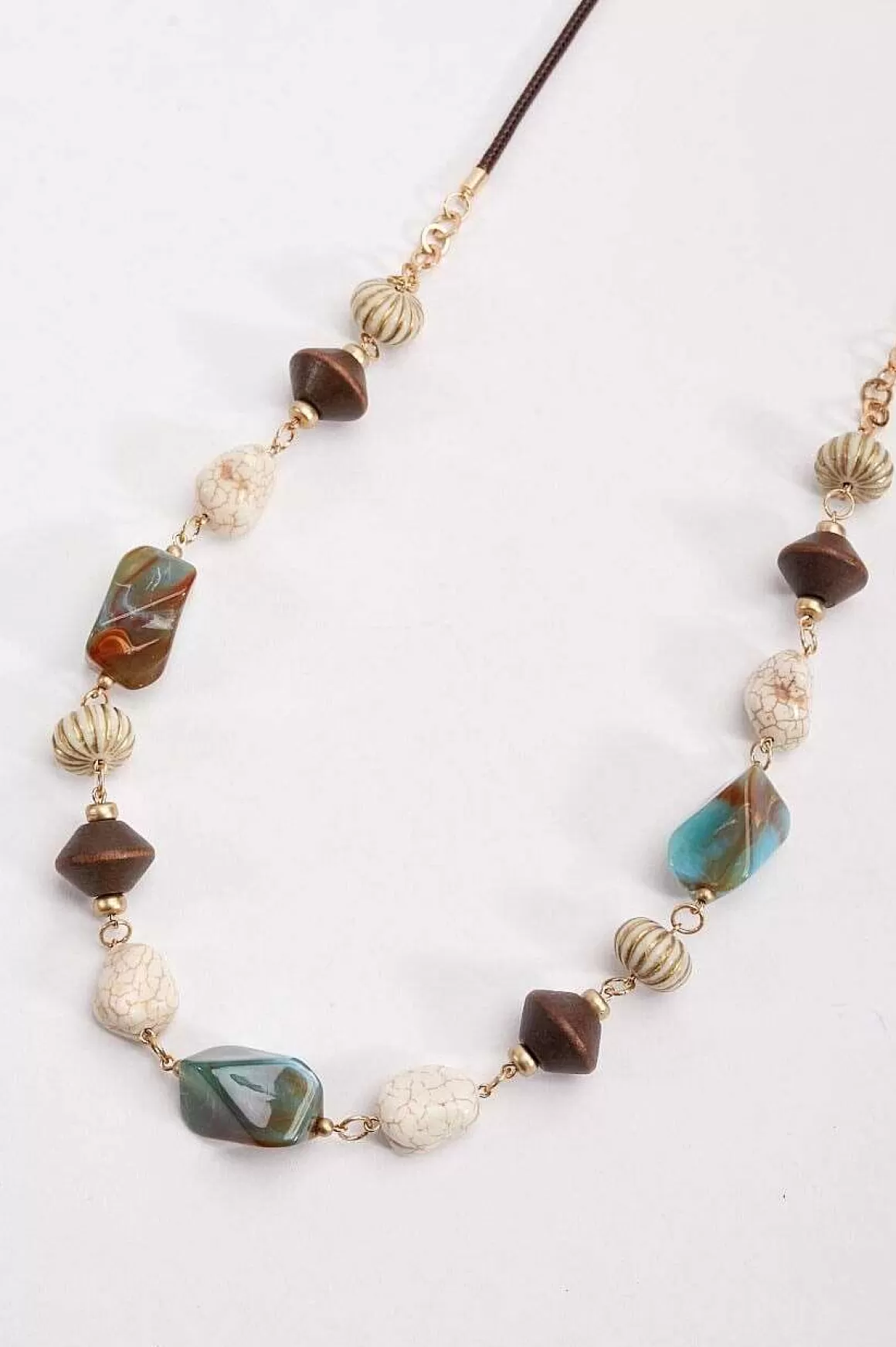 Soul Jewellery Mix Stones Beaded Necklace Best Sale