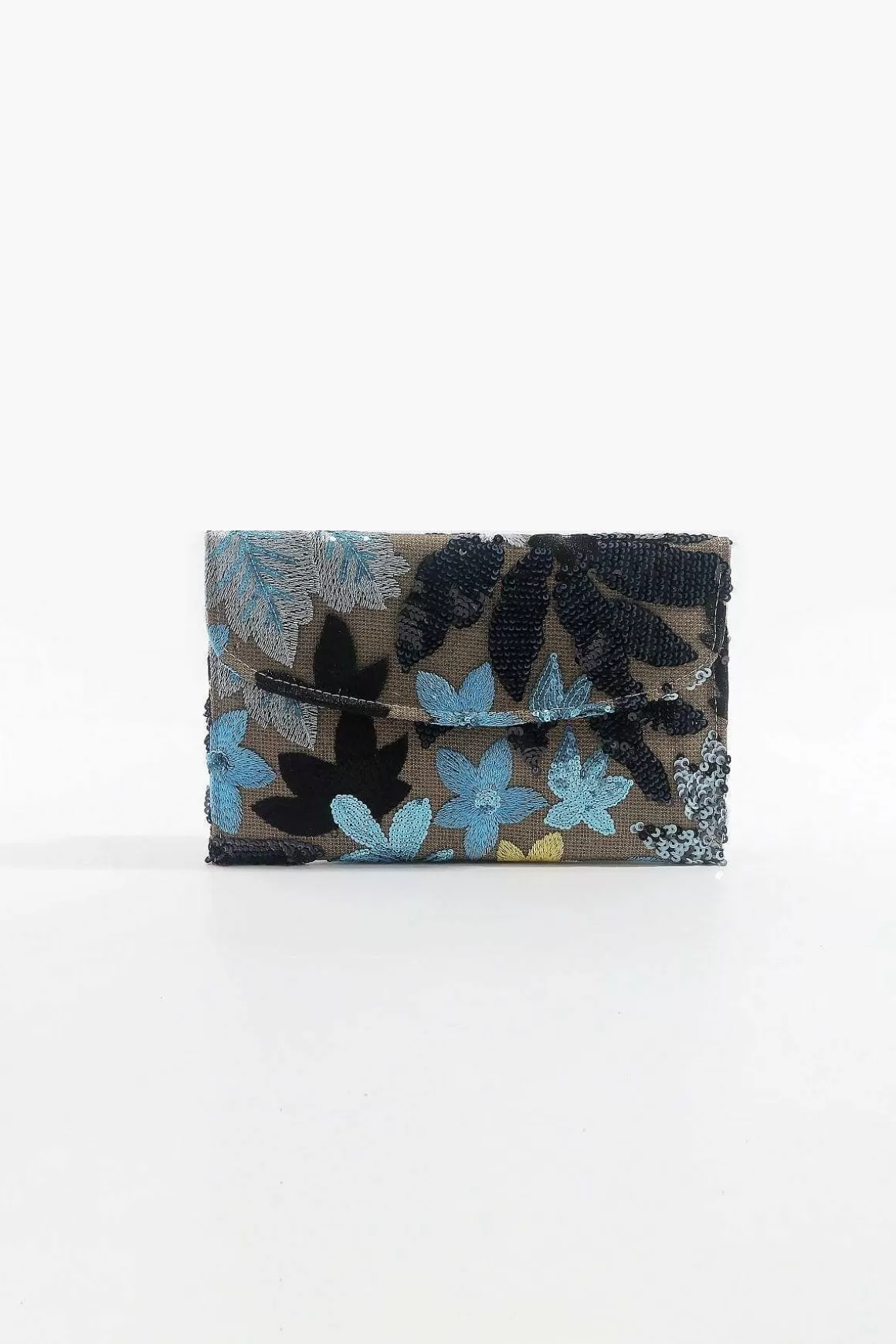 SOUL Accessories Navy Embellished Clutch Bag Cheap