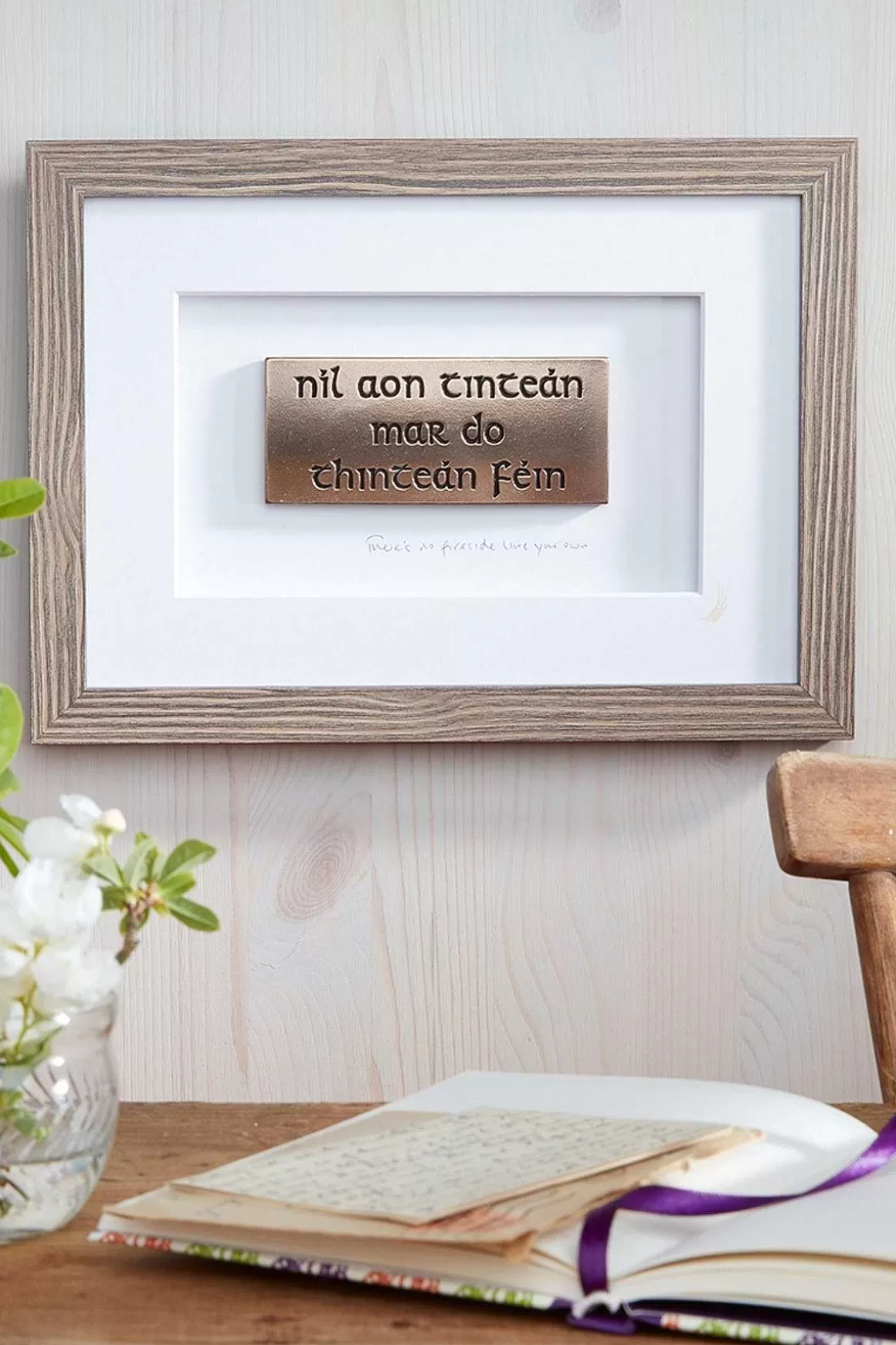 Wild Goose Nil Aon Teintean - Mar Do Thintean Fein Wall Art Clearance