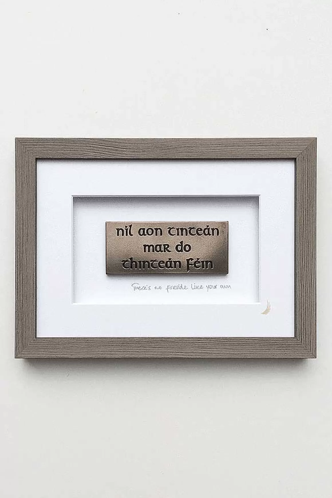 Wild Goose Nil Aon Teintean - Mar Do Thintean Fein Wall Art Clearance