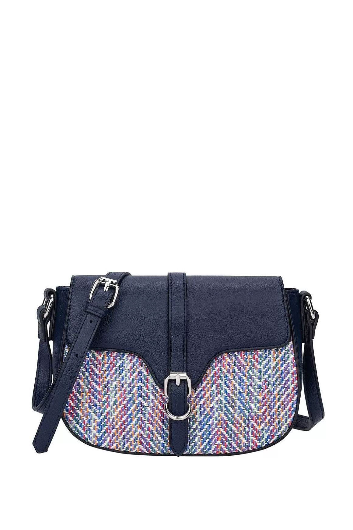 Hampton Omo Saddle Crossbody Bag In Navy Outlet