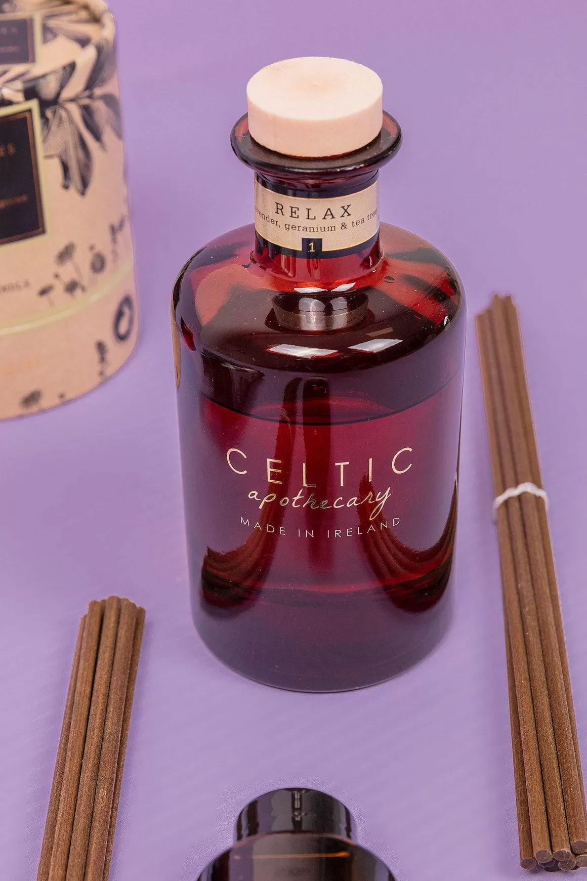 Celtic Candles Organic Relax Fragrance Diffuser New