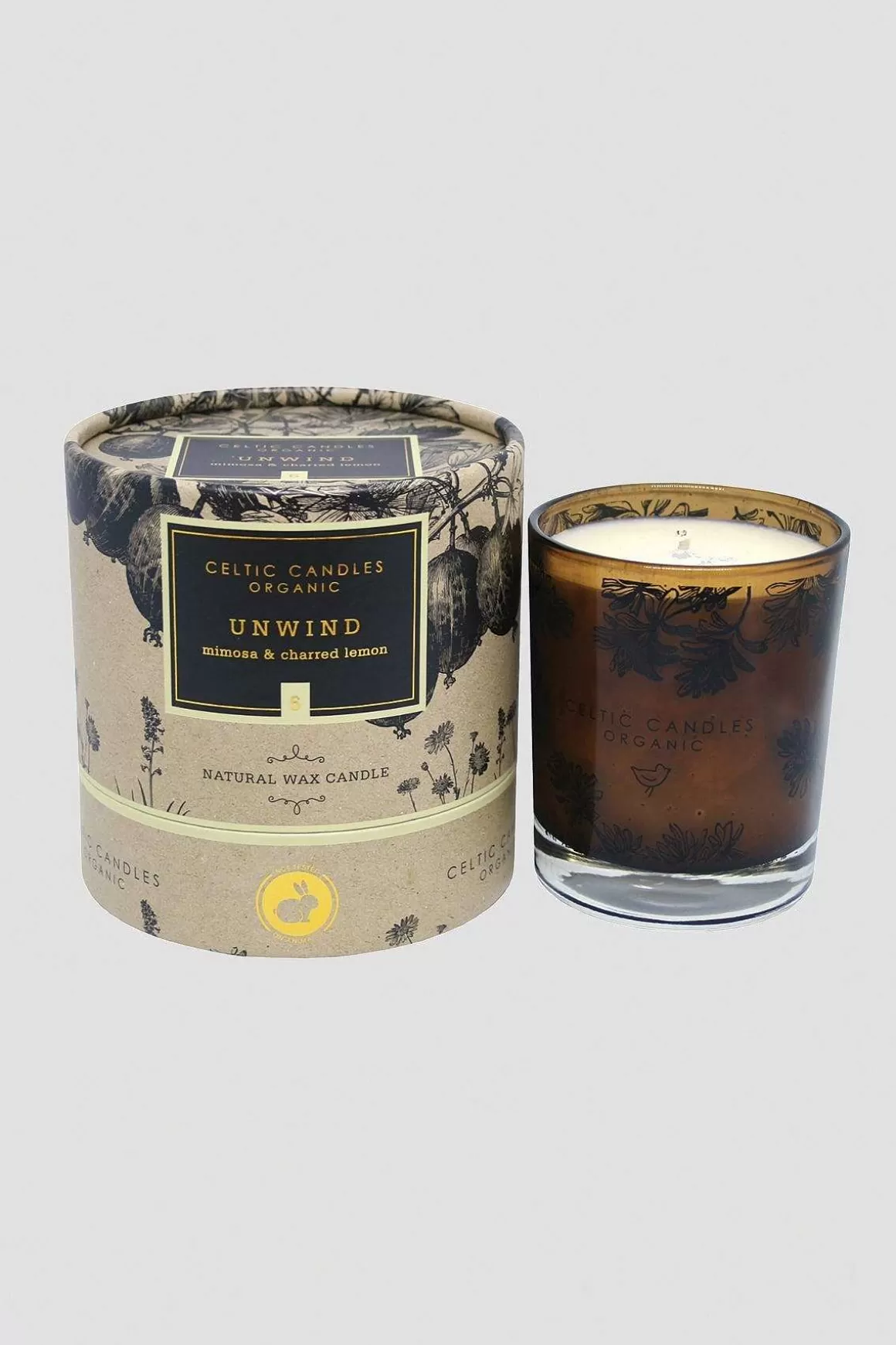 Celtic Candles Organic Unwind Candle Cheap
