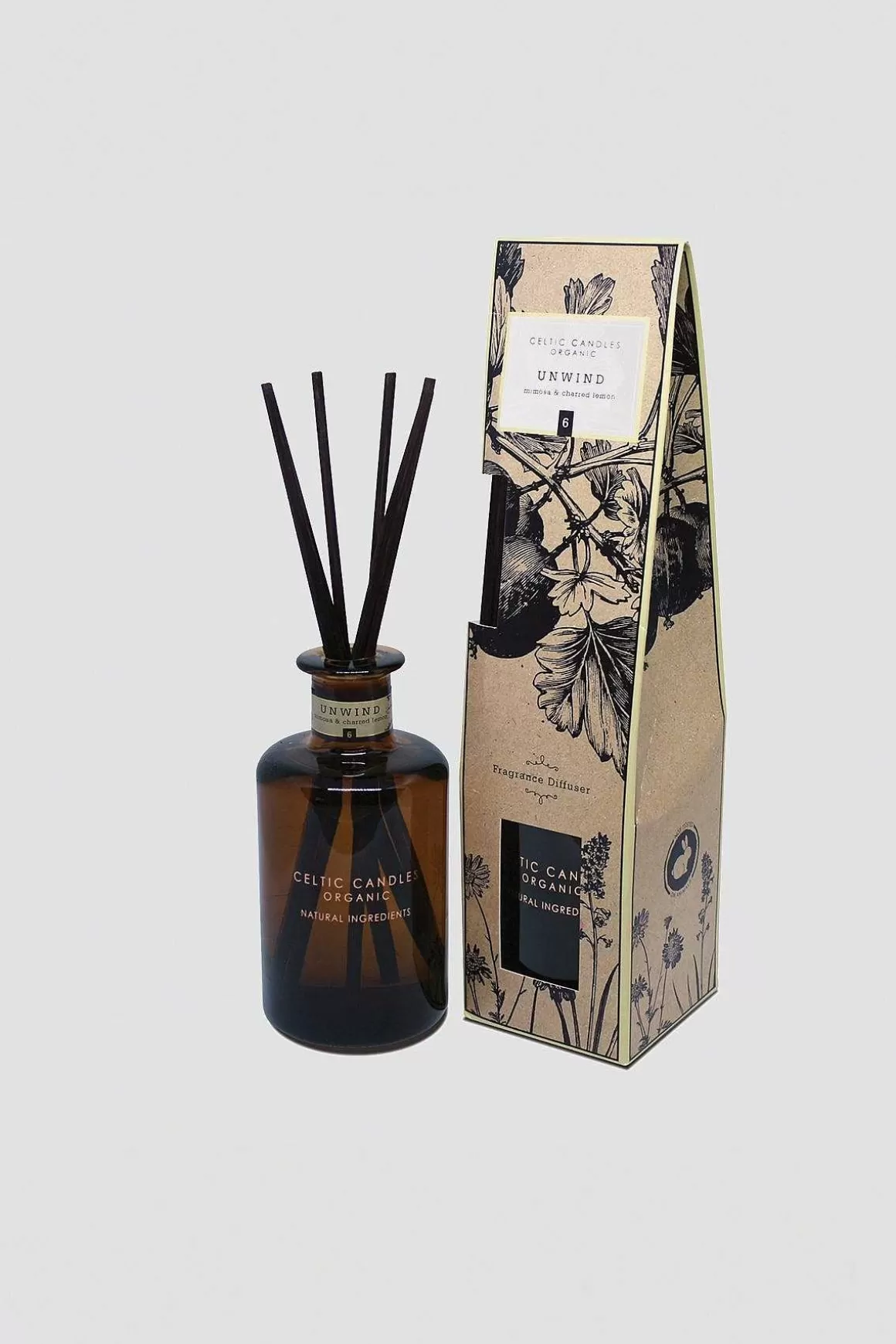 Celtic Candles Organic Unwind Fragrance Diffuser Outlet