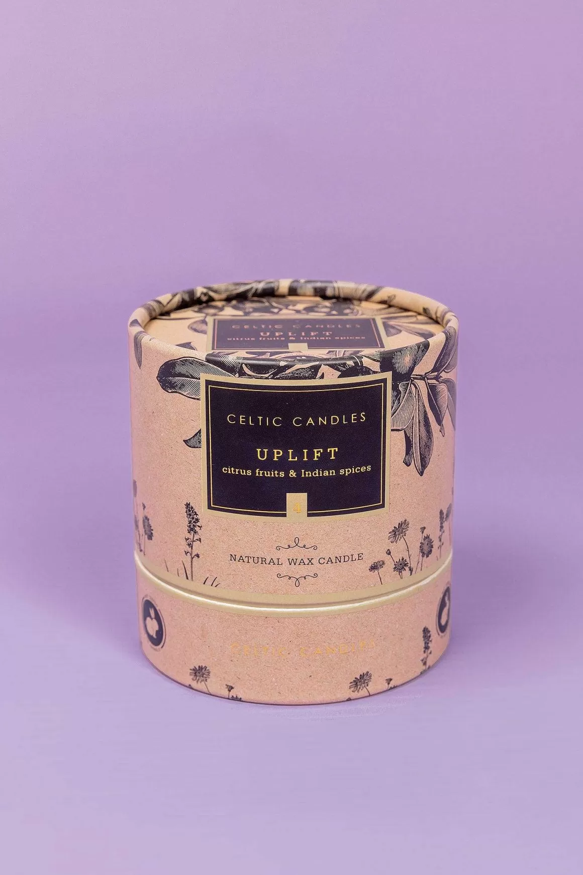 Celtic Candles Organic Uplifting Candle Hot