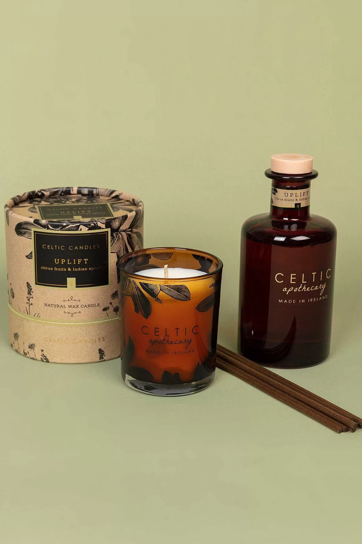 Celtic Candles Organic Uplifting Diffuser Refill Online