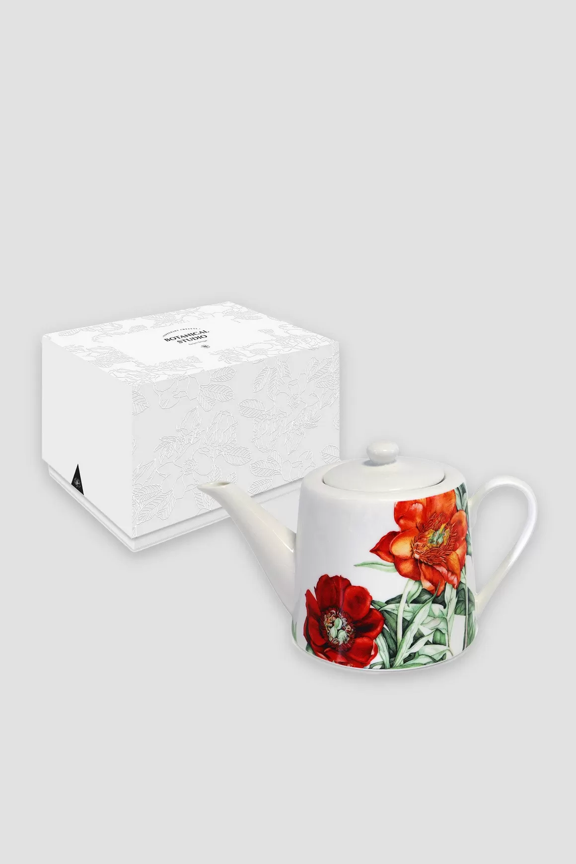 Tipperary Crystal Gift Peony Rose China Teapot Flash Sale