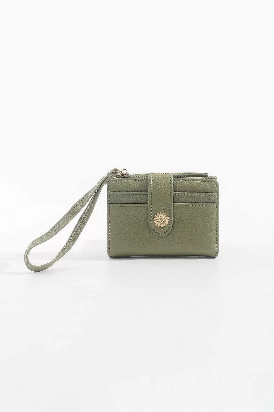 SOUL Accessories Petite Glower Clasp Purse In Sage Clearance