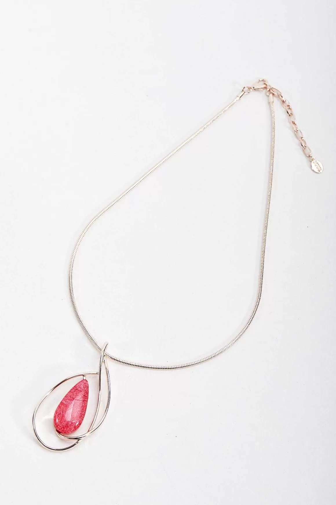 Soul Jewellery Pink Marble Pendant Necklace Shop
