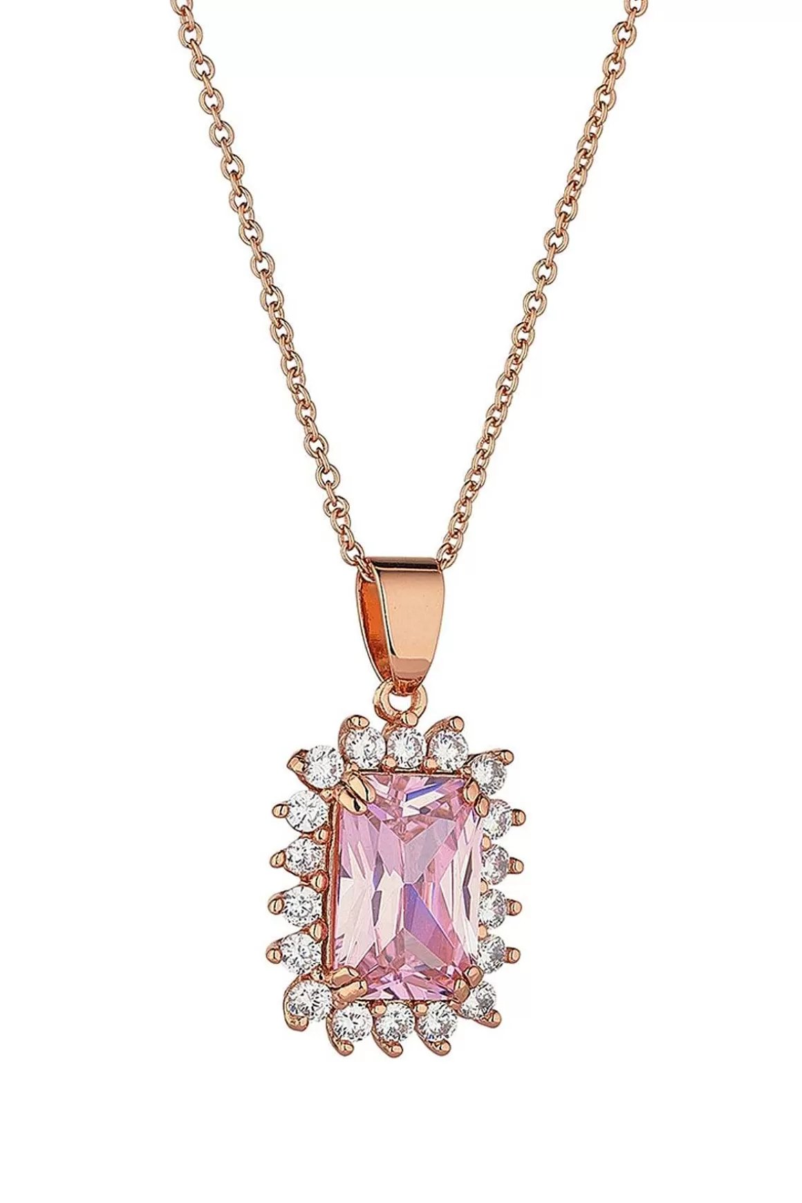 Knight & Day Pink Rose Gold Pendant Fashion