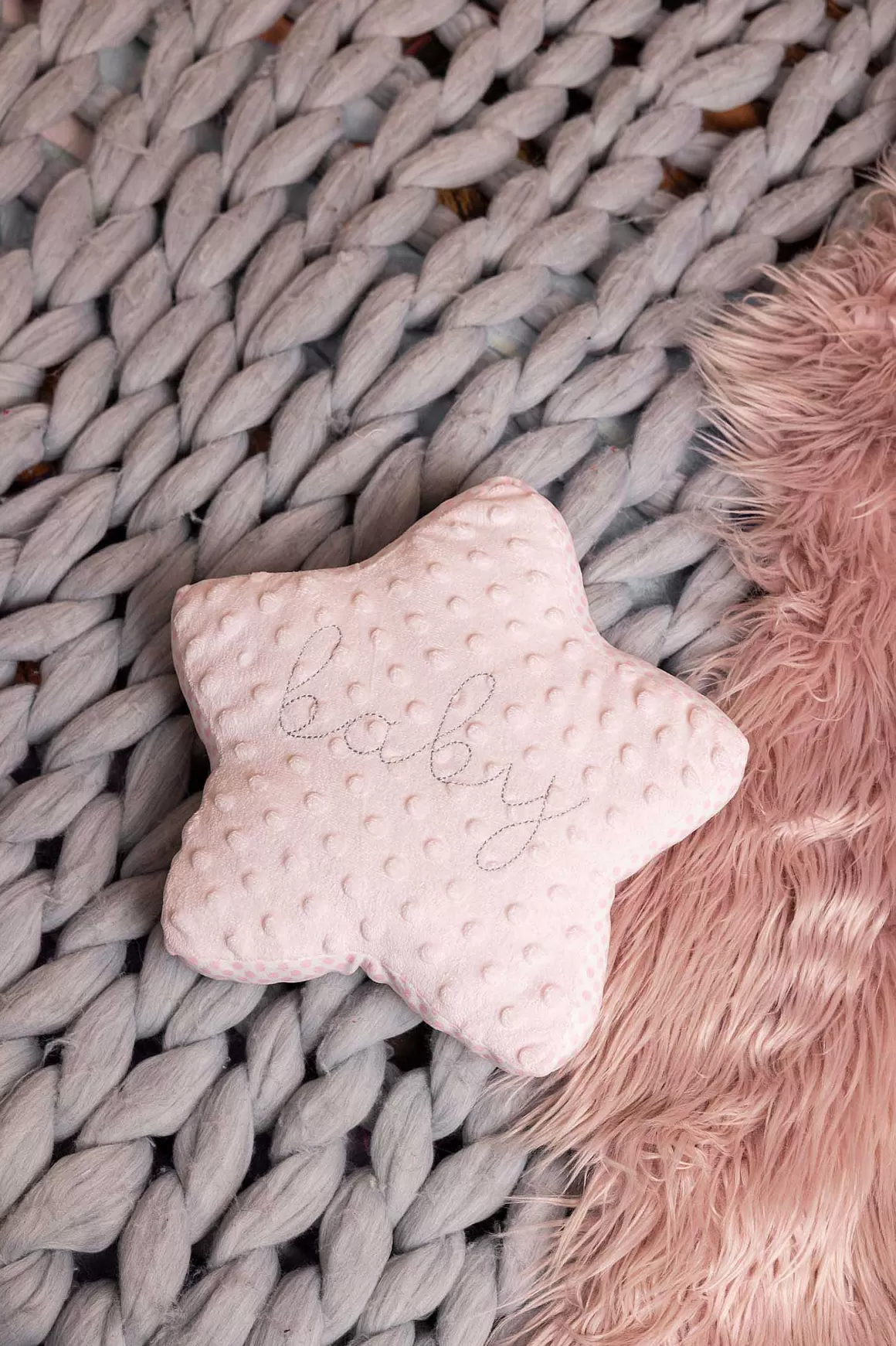 Carraig Donn HOME Pink Star Cushion Cheap