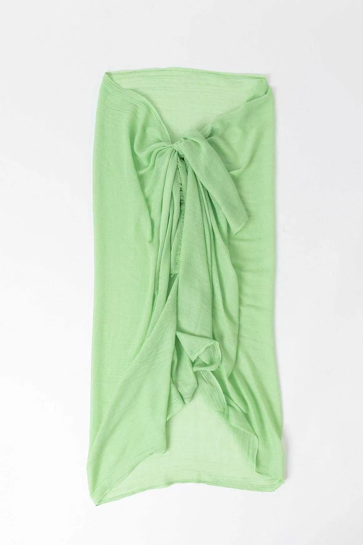 Pala D'oro Accessories Plain Scarf In Mint Shop