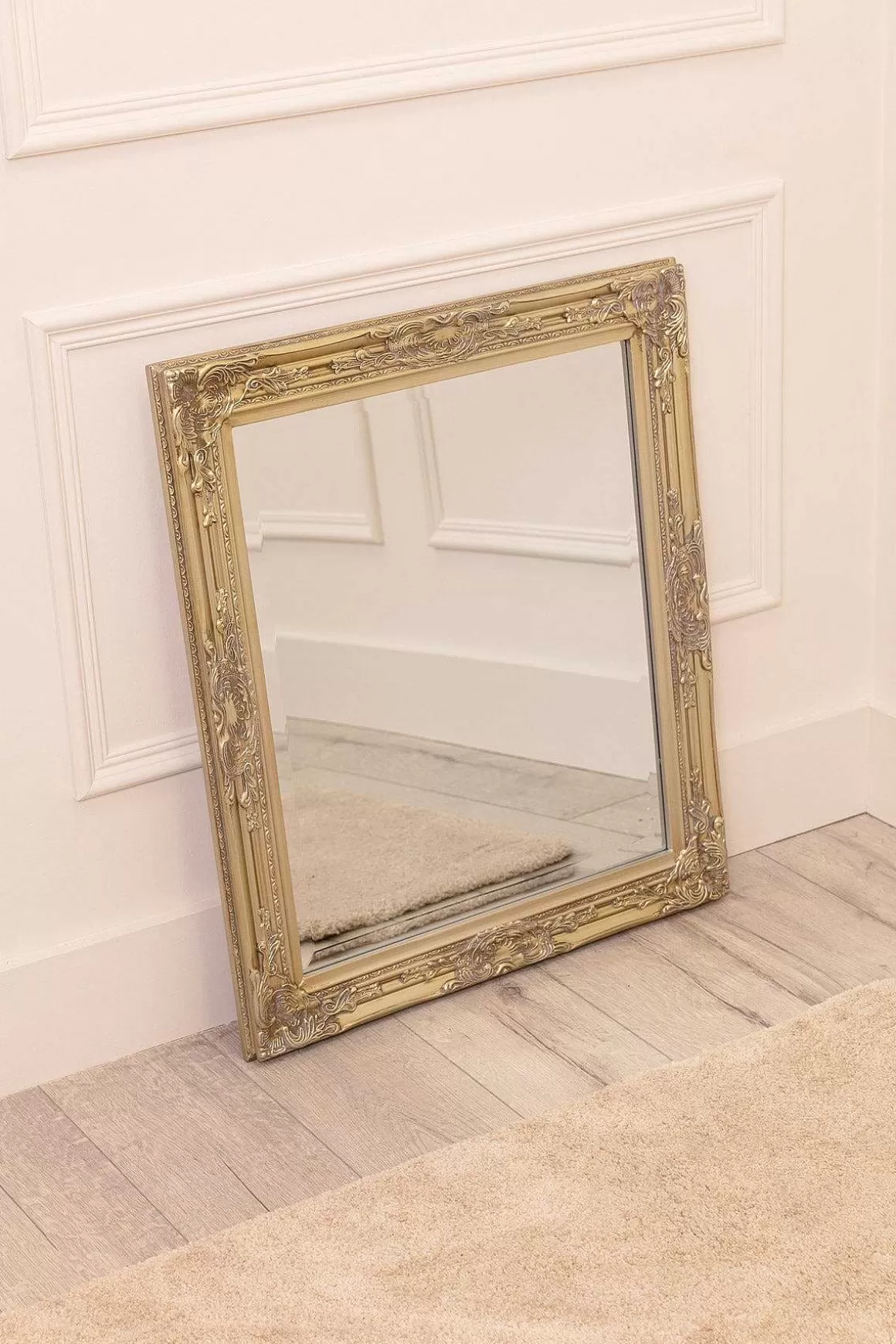 Carraig Donn HOME Rectangular Silver Wall Mirror New