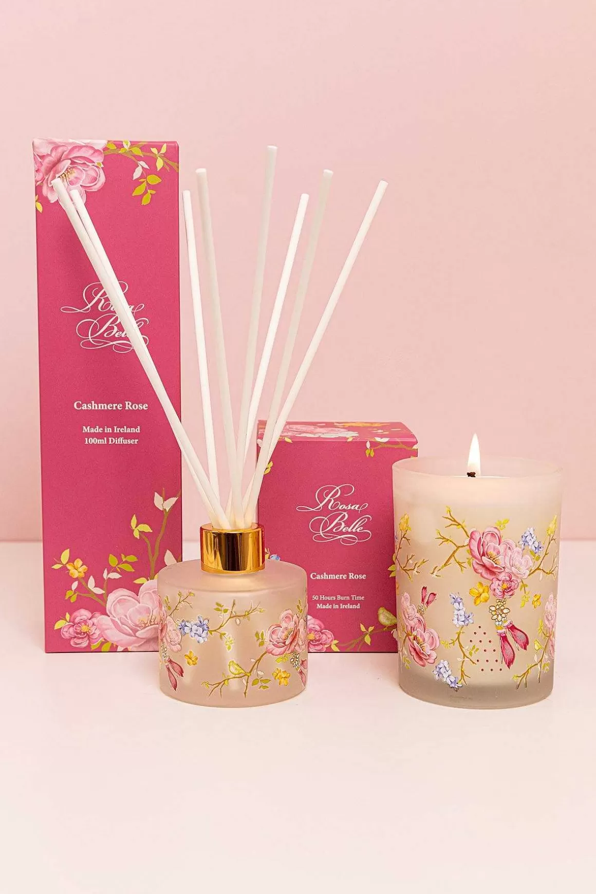 Rosa Belle Cashmere Rose Candle Discount