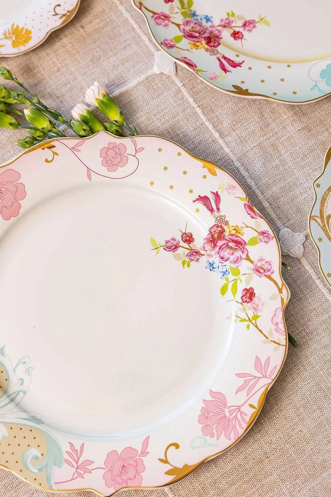 Rosa Belle Pink Dinner Plate Online