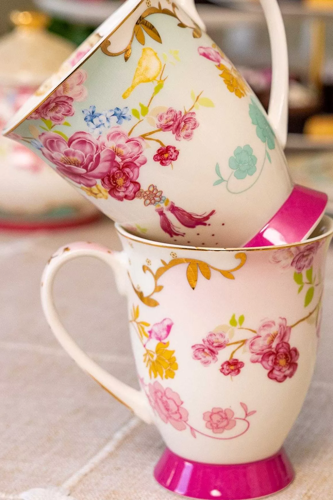 Rosa Belle Set Of 2 Mugs Store