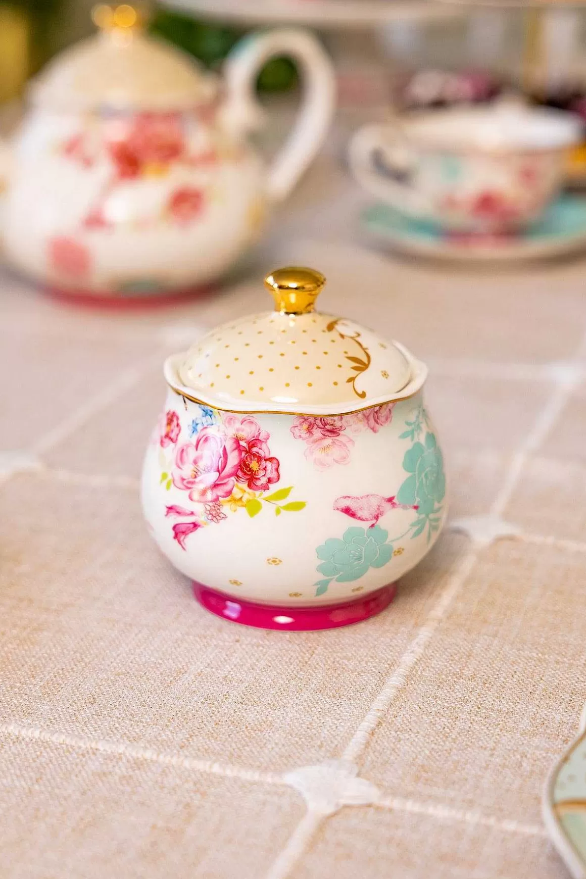 Rosa Belle Sugar & Creamer Set Best Sale