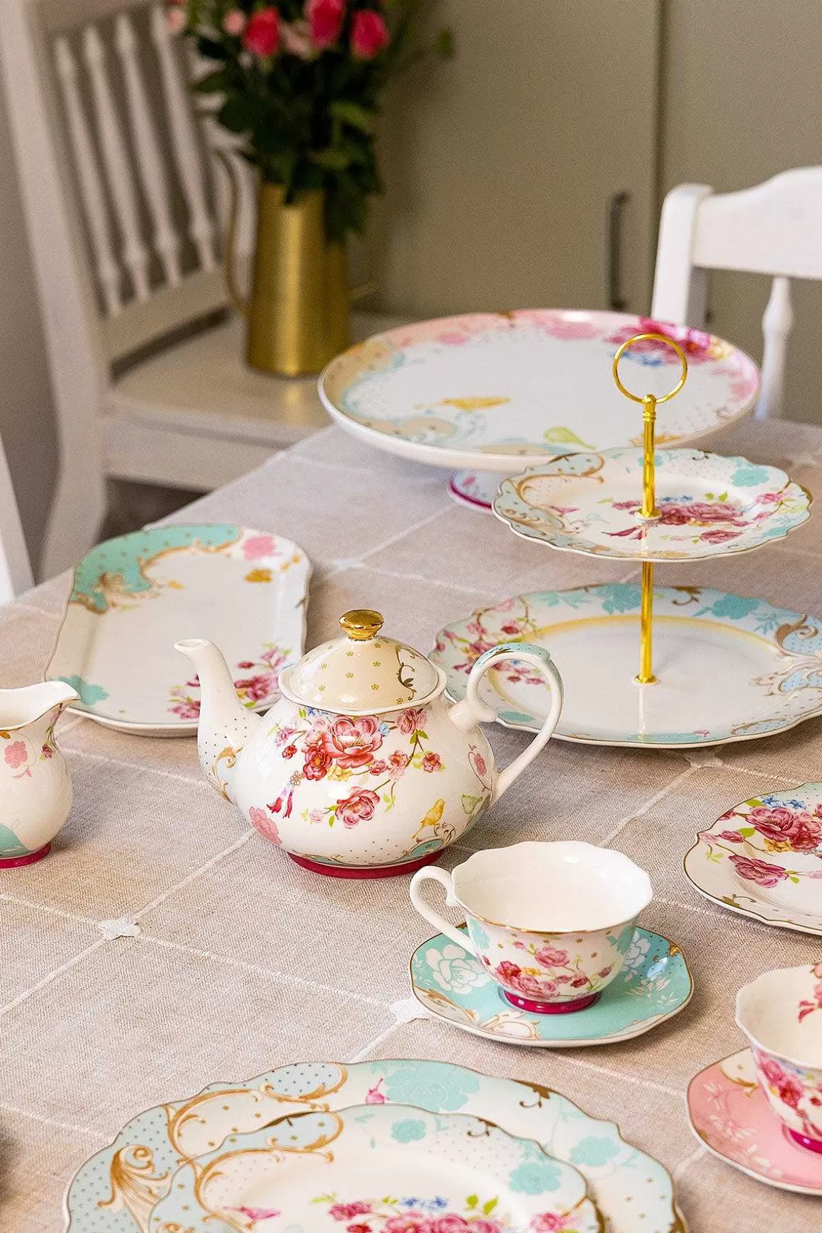 Rosa Belle Two Tier Cake Plate Best Sale