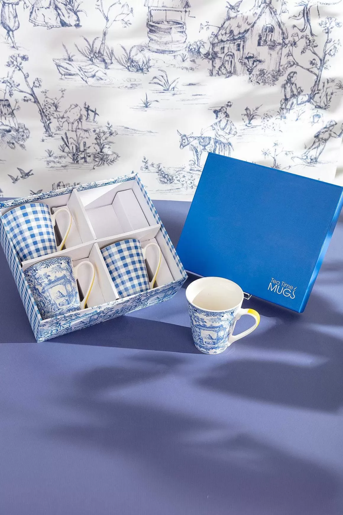 Carraig Donn HOME Set Of 4 French Mugs Sale