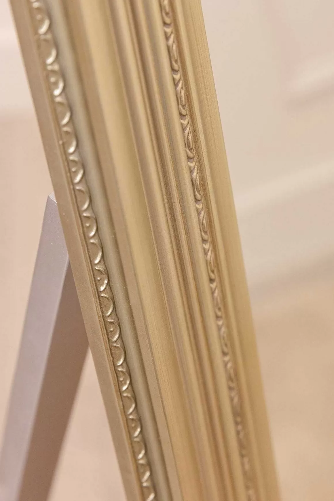 Carraig Donn HOME Silver Champagne Floor Standing Mirror Discount