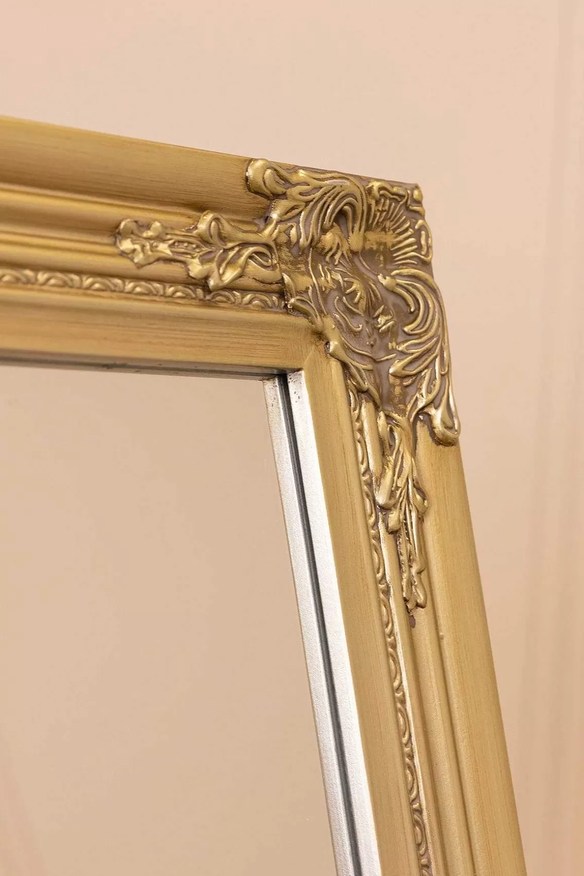 Carraig Donn HOME Silver Champagne Wall Mirror Flash Sale