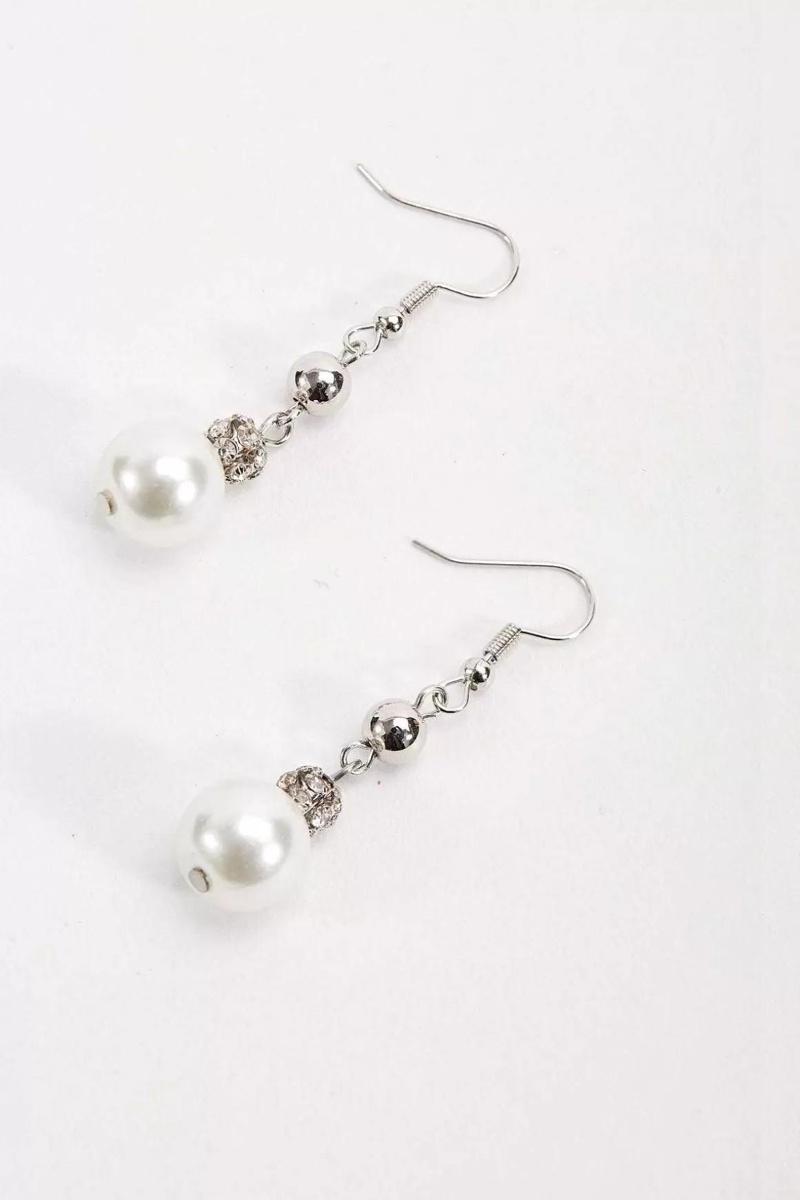 Soul Jewellery Silver Pearl Drop Earrings Sale