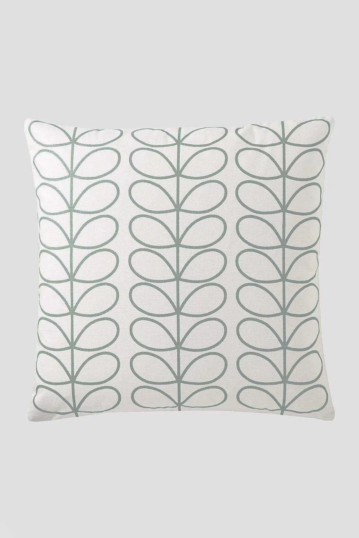 Orla Kiely Small Linear Stem Duck Egg 50X50Cm Cushion Flash Sale