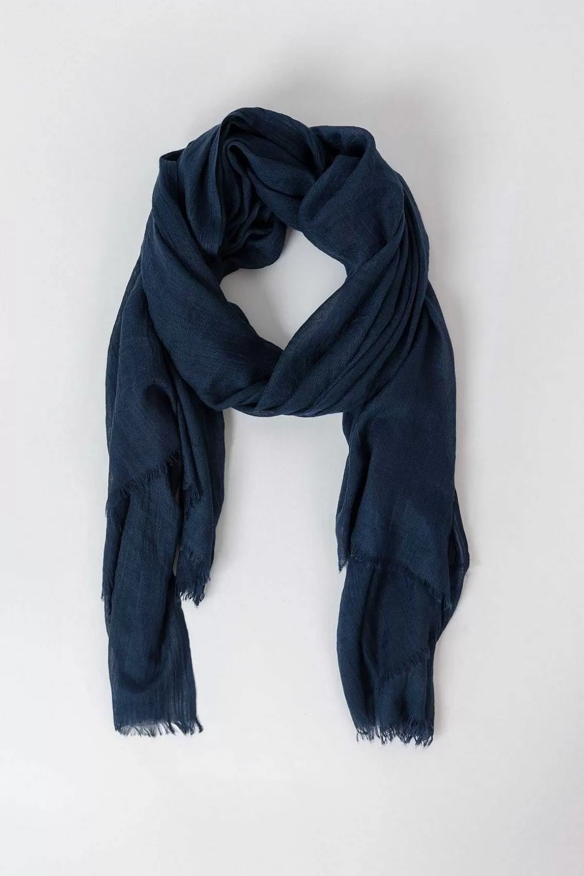 Pala D'oro Accessories Soft Touch Scarf In Navy Hot