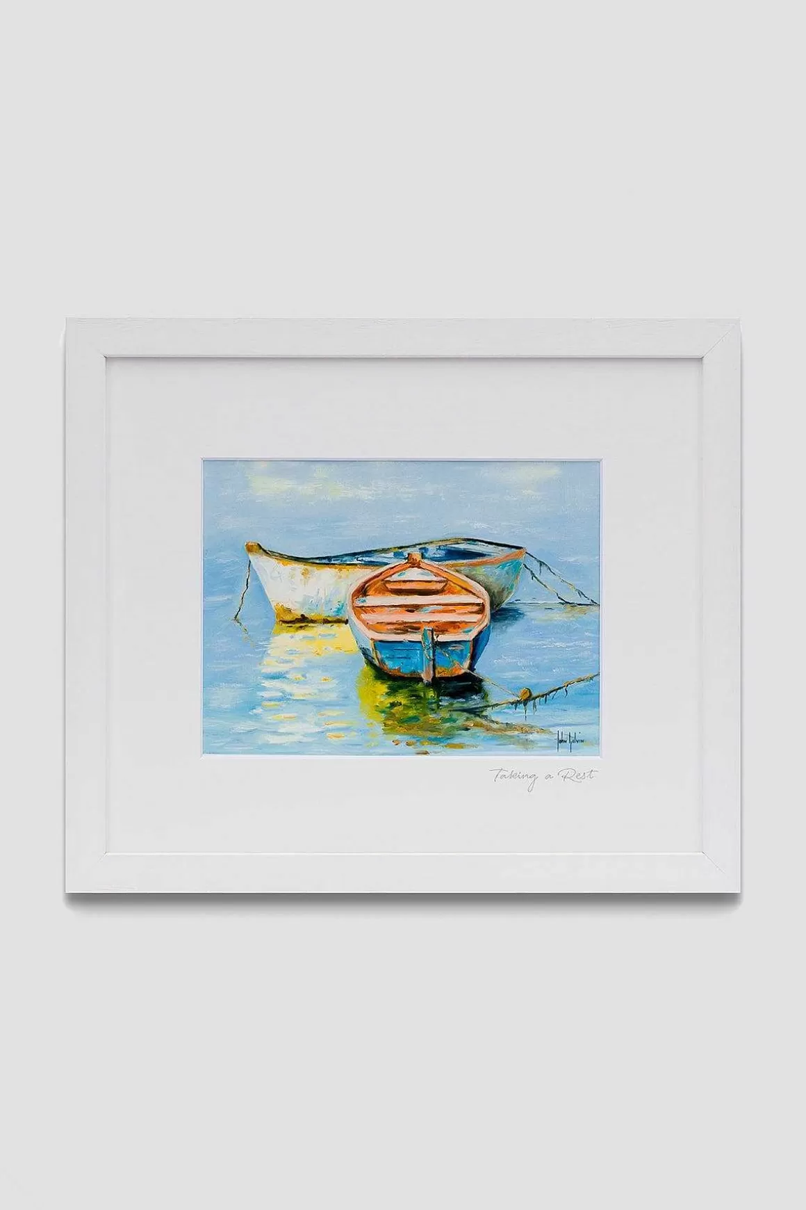 Blue Shoe Gallery Taking A Rest Wall Art Discount