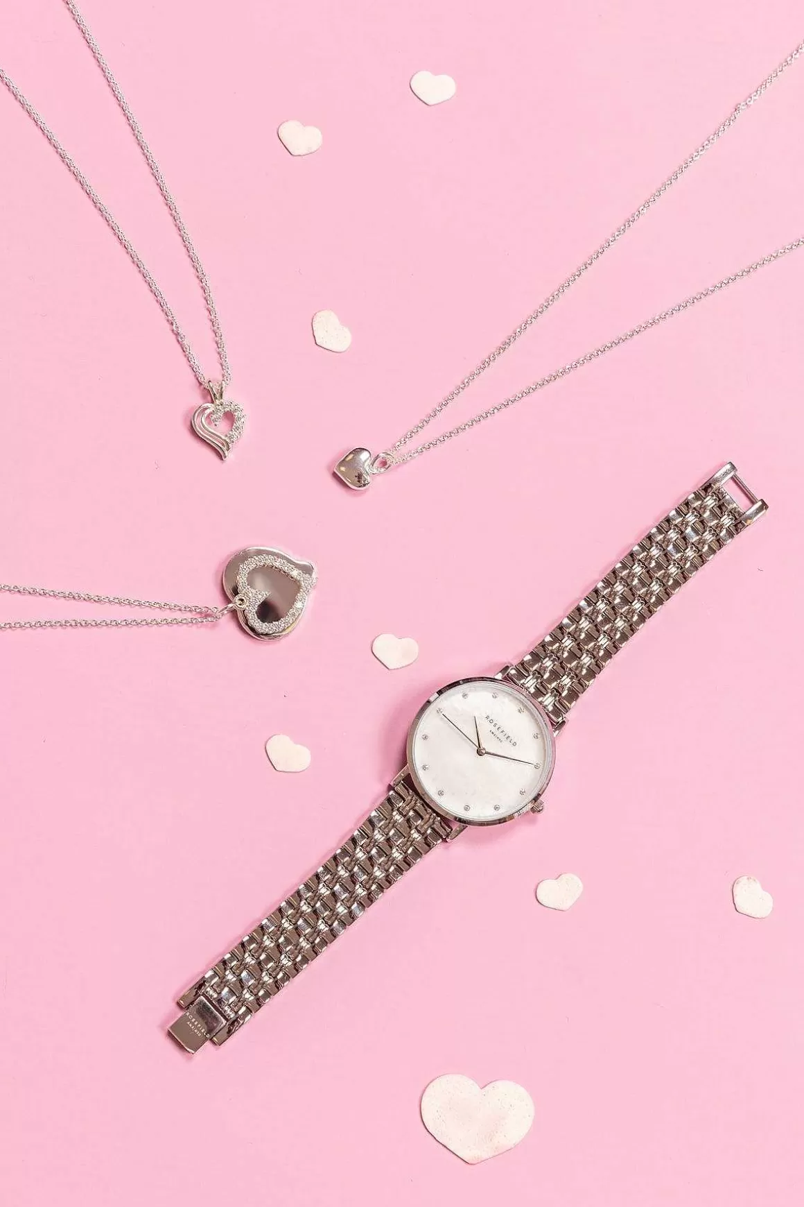 Rosefield The Upper East Side Silver Watch Flash Sale